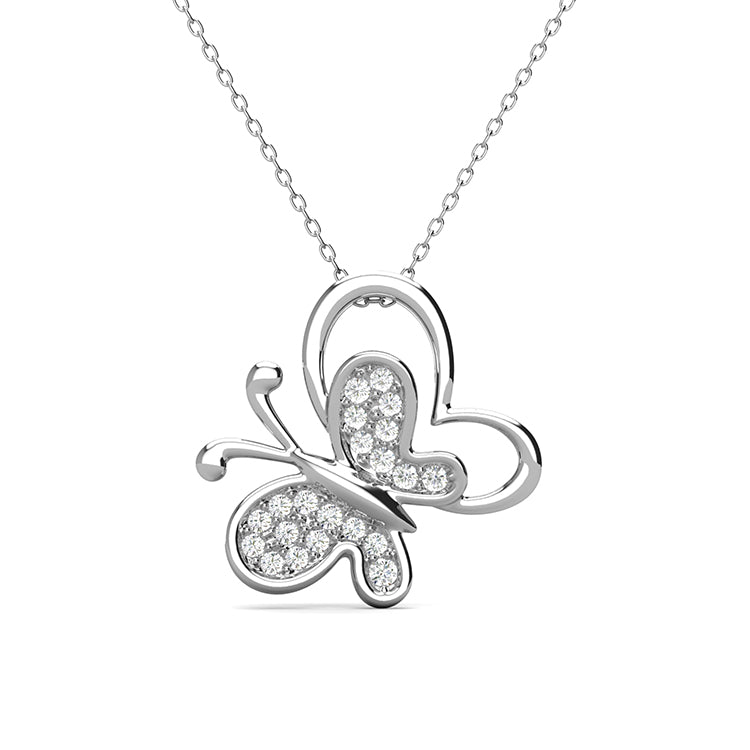 Charming Nature-Inspired Butterfly Necklace for Spring/ DP0790