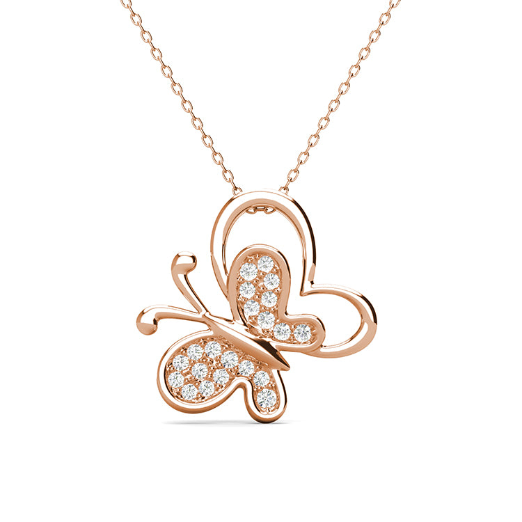 Charming Nature-Inspired Butterfly Necklace for Spring/ DP0790